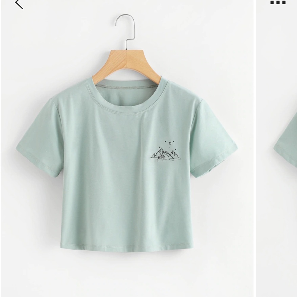 SHEIN crop T-shirt
